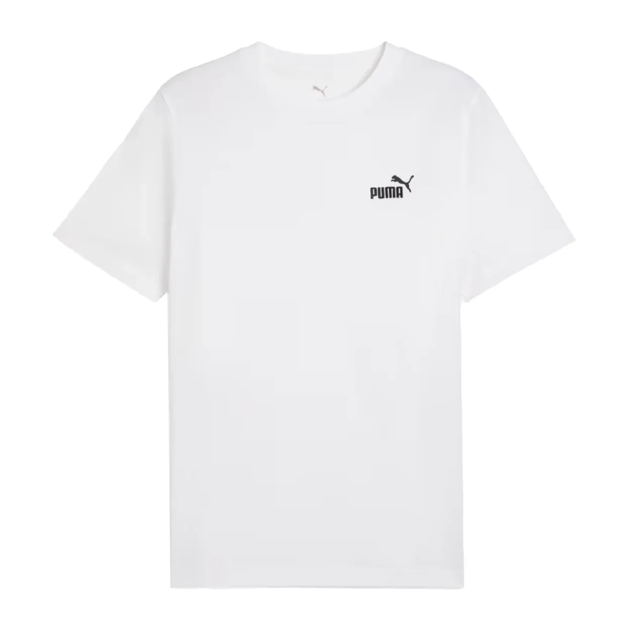 Puma Camiseta 682534-02 M ESS SMALL NO.1 White Algodao -4-